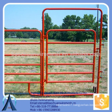 Galvanised Oval Rail Panels (Pins Included) cattle corral panels